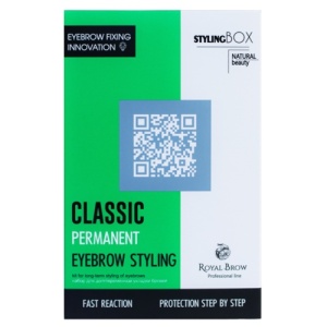 Набор для долговременной укладки бровей RCler Classic Permanent, 30+30 мл (Royal Brow)