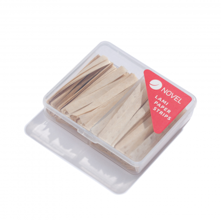 Novel Lami Strips - Бумажные ленты для фиксации ресниц, 1000 шт.