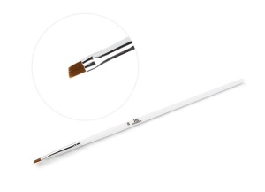 Кисть TNL скошенная №3 (белая)