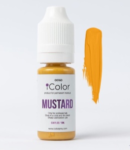 Пигмент-корректор для бровей iColor, 10 ml (Mustard)