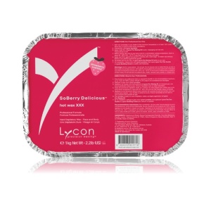 LYCON Soerry Delicious Hot Wax-Горячий воск с ароматом клубники со сливками , 1 кг