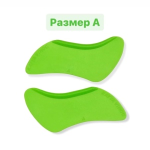 Валики для нижних ресниц липкие 1 пара Катя Виноградова (Размер А)