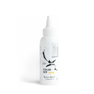 Средство для удаления краски (Ремувер) с экстрактом шелка, бамбука и алое вера СOLOR OFF Royal Brow,