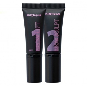 KillTrend Набор составов для ламинирования бровей Browset Base (состав 1,2) 2*10мл.