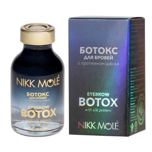 Ботокс для бровей с протеином шёлка Nikk Mole 20 мл