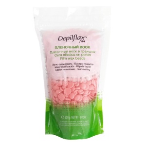 Depilflax, Пленочный воск в гранулах, розовый 250 гр.