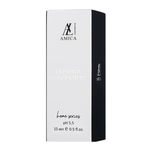 Домашний уход Ceramide Concentrate Amica Lashes. Home series для ресниц и бровей 15 мл