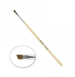 Кисть синтетическая (скошенная) Mileo №3