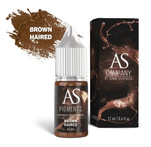 Пигмент для бровей, 12 мл AS-Company™ (Brown haired (Шатен))
