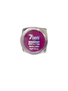 7DAYS Графических лайнер для макияжа UVglow Neon 01 Purple цветная паста