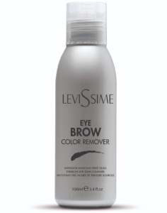 LeviSsime Очищающий лосьон для снятия краски с кожи EYEBROW COLOR REMOVER 100 мл