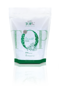 Воск горячий (пленочный) ITALWAX Top Line Emerald (Изумруд) гранулы 750 гр