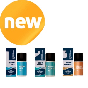 Набор Составов sexy (1,2,3) для ламинирования бровей по 5 мл.