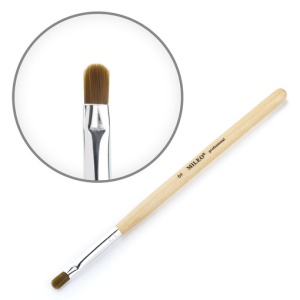 Кисть синтетическая (закруглённая) Mileо №6