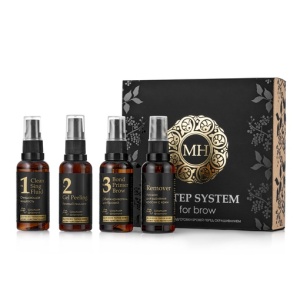 Набор для подготовки кожи перед окрашиванием хной (4 шт.x50 мл) Alisa Bon