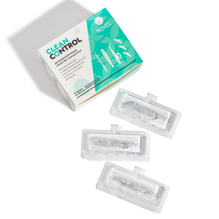 Средство для дезинфекции и предстерилизационной обработки инструментов Novel Clean Control 10ампул