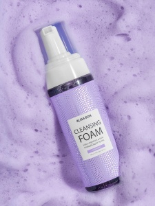 Цветная пенка для умывания LAVENDER, 150 мл Alisa Bon