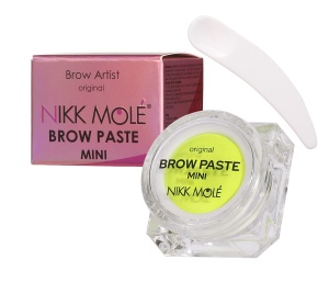 Brow Paste MINI (10 г) НЕОН ЛАЙМ Nikk Mole