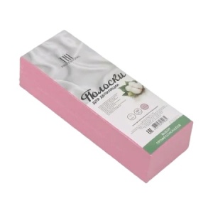 Полоски для депиляции TNL 100 шт. розовые