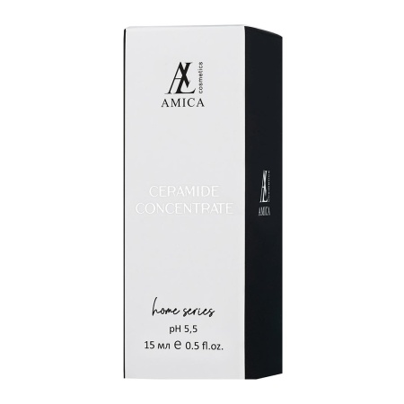 Домашний уход Ceramide Concentrate Amica Lashes. Home series для ресниц и бровей 15 мл
