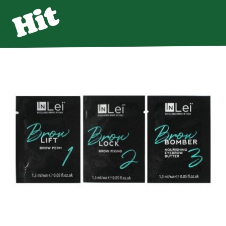Набор составов в саше InLei ® BROW BOMBER (1,2,3 состав) по 1,5 мл.
