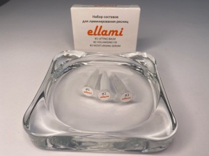 Набор для ламинирования ресниц Ellami (№1+2+3), 2 мл (4077)