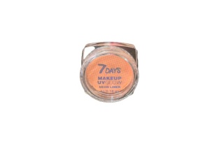 7DAYS Графических лайнер для макияжа UVglow Neon 10 Peach\Pastel  цветная паста