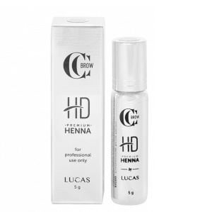 Хна для бровей Premium HENNA HD, CC Brow, 5 г (Almond (Миндаль))