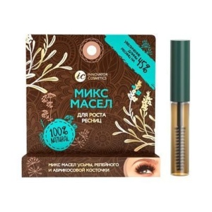 Комплекс масел для роста ресниц: усьмы, репейного, абрикосовой косточки, 4мл