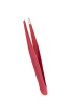 Staleks Пинцет для бровей красный EXPERT TE-11/4