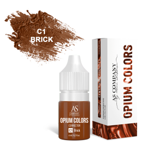 Корректор для бровей 6мл (OPIUM COLORS) AS-Company™ (C1 BRICK для сине-серых)