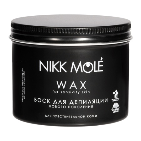 Воск NIKK MOLE для бровей и лица «Алоэ» (в банке) 200 г