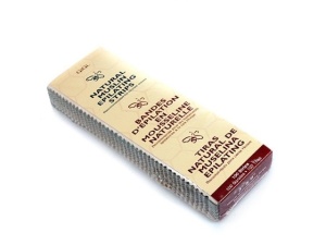 GIGI Полоски 4х11  Bleached Muslin Epilating Strips отбеленные миткалевые (100 шт)