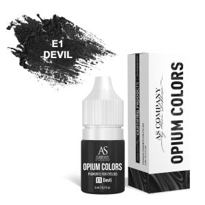 Пигмент для век E1 DEVIL 6мл (OPIUM COLORS) AS-Company™