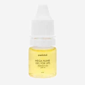 Вторичный охлаждающий гель для губ PEINTO MEGA NUMB GEL FOR LIPS 6 мл