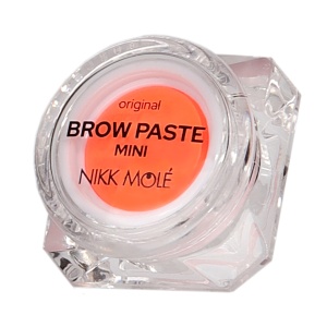 Brow Paste MINI (10 гр)  Nikk Mole 10 гр. НЕОН Апельсин