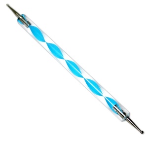 Кисть Дотс голубая 