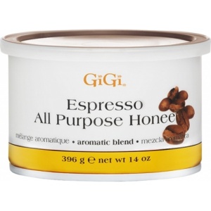GIGI Воск универсальный, медовый с ароматом кофе Espresso All Purpose Honee, (396 гр)