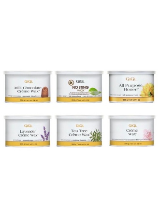 GIGI Воск кремообразный с маслом чайного дерева Tea Tree Creme Wax, (396 гр)