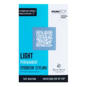 Набор для долговременной укладки бровей Permanent Eyebrow Styling Royal Brow Light