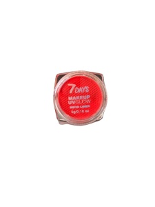 7DAYS Графических лайнер для макияжа UVglow Neon 06 Pink цветная паста
