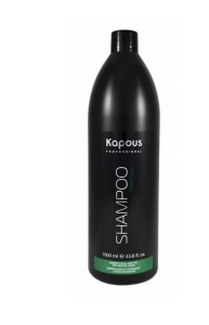 Шампунь для волос 1л. для всех типов волос с ароматом ментола, 1000 мл, Kapous