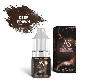 Пигмент для бровей, 6 мл AS-Company™ (Deep brown (Глубокий коричневый))