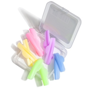 Ультрамягкие силиконовые накладки, U формы для завивки NOVEL