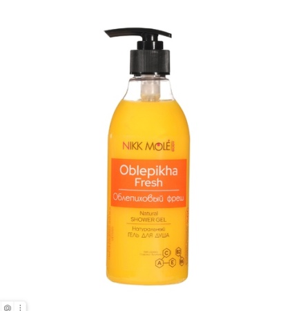 Гель для душа (Облепиховый фреш) Nikk Mole