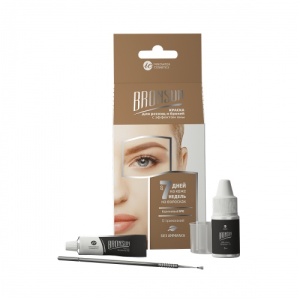 Набор для домашнего окрашивания BRONSUN (Светло-коричневый №5)