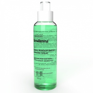 Спрей для очистки кистей с антибактериальным эффектом BrowXenna®, 150мл 