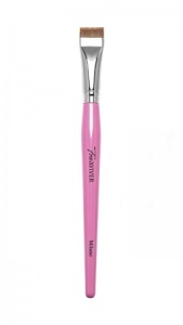 FreiAVIVER Кисть для бровей ровная Milano (14мм) (Розовая)