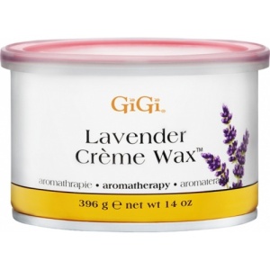 GiGi, кремообразный воск с лавандовым маслом Lavender Creme Wax, 396 гр.