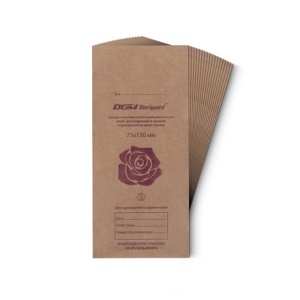 DGM Steriguard, Крафт-пакет комбинированный для стерилизации, 75х150 мм, 100 шт.